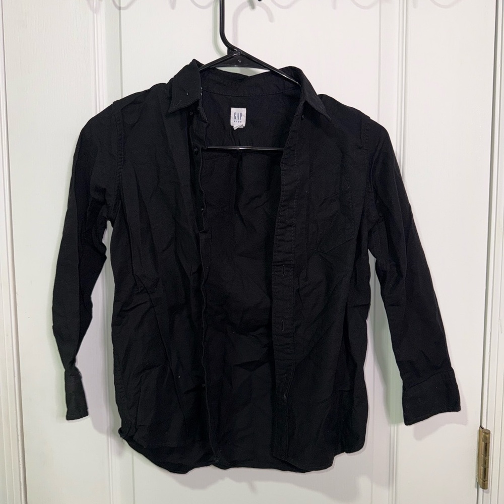 Black Button-Up Shirt